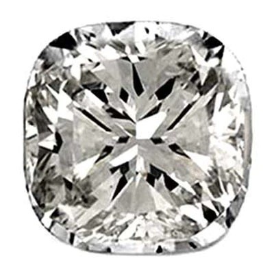 1.01CT I VS2 EGL CERTIFIED SQUARE CUSHION CUT DIAMOND