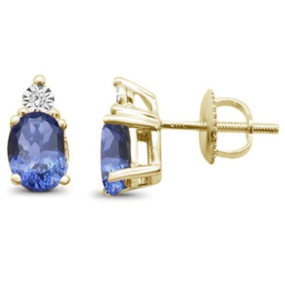 1.50ct 10K Yellow Gold Oval Na...